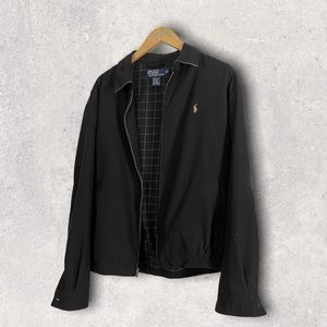 Polo By Ralph Lauren Men's Black Zip Up Jacket M